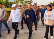 Jogging Sore, DPRD dan Gubernur Kalteng Pererat Sinergi