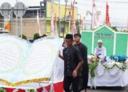 Gelar MTQH Ke-52 Tingkat Pelajar Kabupaten Barito Utara, Sekda Muhlis Lepar Pesrta Pawai Taaruf