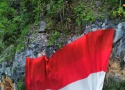 KPA Ulin Bentangkan Bendera Raksasa dan Berkibar di 17 Titik