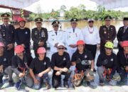 Sukses dan Membanggakan, Catatan Sejarah Rangkaian HUT RI: Bupati Murung Raya Hadiri Pengibaran Bendera Merah Putih Raksasa