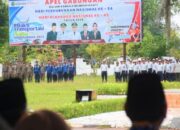 Bupati Kapuas Pimpin Apel Peringatan Harhubnas ke-54 dan Haornas ke-42 Tahun 2025
