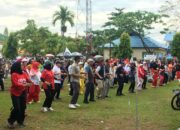 Jalan Sehat BKPRMI Kalteng Langkah Bersama untuk Sehat, Merdeka, dan Bersatu