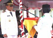 Bupati Mura Heriyus Pimpin Upacara HUT ke-80 RI Berlangsung Khidmat