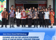 Tinjau Pelayanan Pertanahan, Kepala Kanwil BPN Kalteng Kunjungi Kantah Kapuas