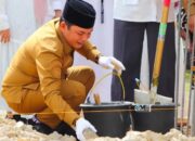 Rahmanto Letakkan Batu Pertama Pembangunan Kantor dan Aula MAN I Murung Raya