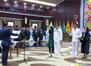 Hadiri Pelantikan Bupati dan Wakil Bupati Barut, Wabup Mura Ucapkan Selamat dan Harap Amanah