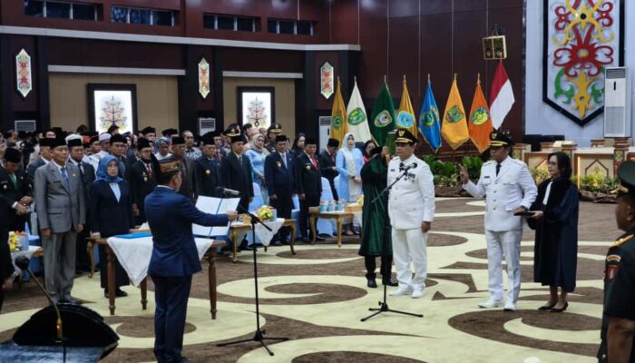 Shalahuddin–Felix Resmi Dilantik Pimpin Barito Utara