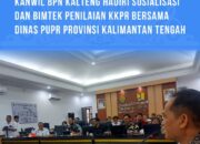 Kanwil BPN Kalteng Hadiri Sosialisasi dan Bimtek Penilaian KKPR