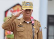Apel Gabungan Pemkab Mura, Bupati Heriyus Tekankan Pentingnya Kebersihan dan Disiplin Kerja ASN