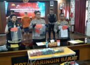 Pelaku Curat Berhasil Ditangkap, Polres Kobar Amankan Uang Ratusan Juta Rupiah