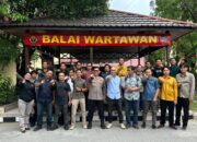 Polda Kalteng Gelar Ngopi Bareng Insan Pers “Selamat Humas Polri Ke-74”