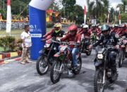 Meriahkan HUT ke-80 Korps Brimob Polri, Bupati dan Wakil Bupati Kapuas Ikut Adventure Trail 2025