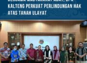 Audiensi BPN dan AMAN Murung Raya Dorong Kepastian Hukum Wilayah Adat di Kalteng