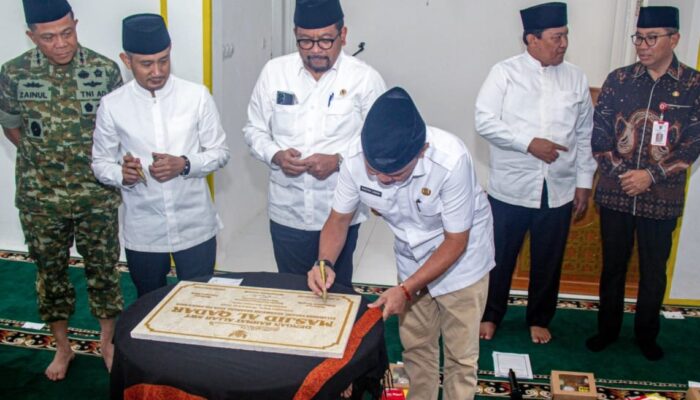 Gubernur Kalteng Resmikan Masjid Al Qadar