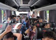 Program Bus Sekolah Gratis, Brimob Kalteng Hadirkan Rasa Aman bagi Pelajar