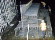 Dinas PUPR Kapuas Himbau Pekerjaan Jembatan Dilanjutkan, Progres Capai 65 Persen