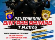 Polda Kalteng Ajak Putra Daerah Daftar Bintara Brimob 2025, Pendaftaran Dibuka hingga 18 November