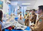 Fokus Awasi Layanan Kesehatan, Bupati Shalahuddin dan Wabup Felix F Tinjau RSUD Muara Teweh di Hari Pertama Bertugas