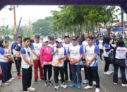 Fun Run Murung Raya Hebat Season 1 Pecah Suasana Kota, Bupati Heriyus Lepas Peserta dari Garis Start