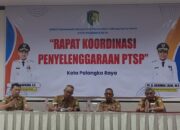 Pemkot Palangka Raya Dorong Pembenahan Perizinan, Rakor PTSP Mantapkan Komitmen Layanan Ramah Investasi