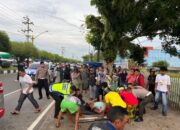 Lapak Petasan Jadi Saksi Bisuk, Pedagang Tewas Diseruduk Mobil di Palangka Raya