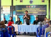 Bupati Barito Utara Dampingi Tim Wasev TMMD ke-126 Kodim 1013 Muara Teweh Tinjau Progres Pembangunan di Desa Jamut