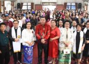 Ajak Jemaat Perkuat Kasih dan Jauhi Narkoba, Wabup Kapuas Hadiri Perayaan Natal GKE Kapuas Seberang