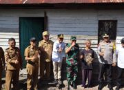 Sinergi Pemprov dan Aparat Keamanan, Kapolda Kalteng Dampingi Gubernur Tinjau Program Bedah Rumah di Katingan