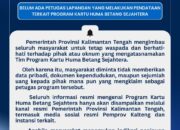 Diskominfosantik Kalteng Ingatkan Warga Waspadai Penipuan Mengatasnamakan Kartu Huma Betang Sejahtera
