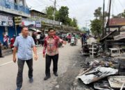 Bupati Barito Utara Pastikan Penanganan Cepat Korban Kebakaran di Simpang Anem