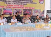 Gubernur Agustiar Sabran Apresiasi Polda Kalteng Gagalkan Penyelundupan Narkotika 35,1 Kilogram