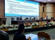 Wakil Ketua I DPRD Pimpin Paripurna Penyampaian Lima Raperda Strategis 2026