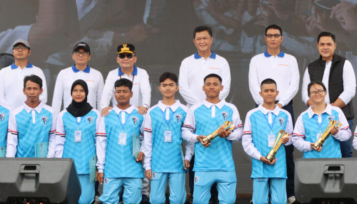 Ribuan Warga Padati Bundaran Besar, Puncak PKS Tegaskan Komitmen Polda Kalteng Wujudkan Sekolah Aman