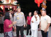 Pantau Pengamanan Imlek, Kapolda Kalteng Tinjau Langsung Vihara Avalokitesvara Budhayana