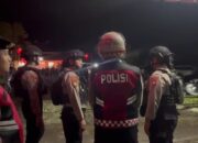Patroli Intensif Malam Imlek, Ditsamapta Polda Kalteng Jaga Kota Palangka Raya Tetap Kondusif