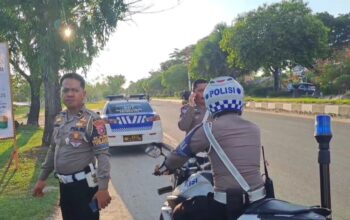 Safari Ramadan Satlantas Polresta Palangka Raya Intensifkan Patroli, Warga Berburu Takjil Merasa Aman