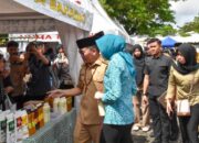 Gubernur Kalteng Tinjau Pasar Murah di Masjid Raya Darussalam, Ribuan Paket Sembako Disalurkan