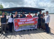 Satresnarkoba Polres Kapuas Gelar Tes Urine Dadakan ke ABK Ferry Penyeberangan Jelang Arus Mudik Lebaran
