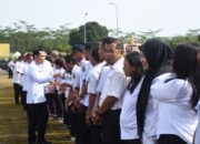 Hari Pertama Kerja Usai Lebaran, Pemkab Pulang Pisau Gelar Apel Gabungan