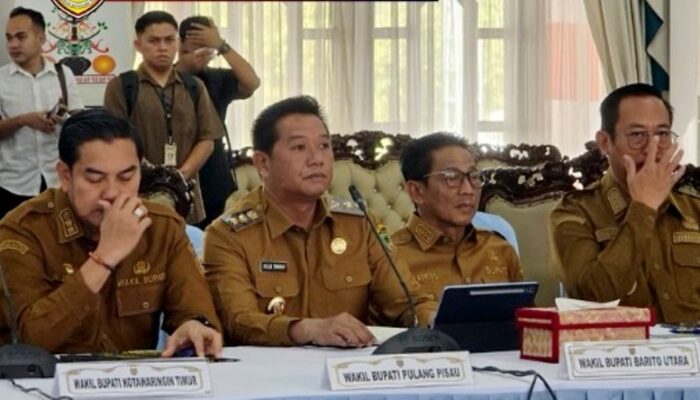 Wabup Barito Utara Ikuti Rapim Program Kartu Huma Betang Sejahtera Bersama Gubernur Kalteng