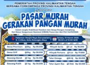 Pasar Murah dan Gerakan Pangan Murah Digelar Pemprov Kalteng di Palangka Raya, Bantu Warga Jelang Idul Fitri