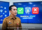 Diskominfosantik Kalteng Tegaskan Sikap, Hoaks dan Buzzer Dilawan dengan Informasi Resmi