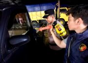 Curat Pecah Kaca Kembali Terjadi, Polisi Gerak Cepat Olah TKP di Tjilik Riwut Km 11,5
