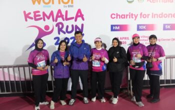Kapolda Kalteng dan Bhayangkari Ambil Bagian di Kemala Run 2026 Bali, Gaungkan Semangat Berbagi