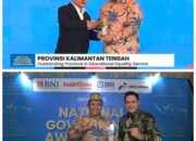Kalteng Sabet Penghargaan Nasional, Program Pendidikan Gratis dan Digitalisasi Jadi Bukti Nyata