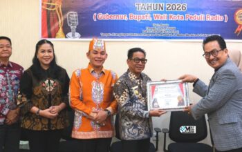 Bupati Murung Raya Raih Penghargaan Nasional, Komitmen Majukan Penyiaran Publik Kian Menguat