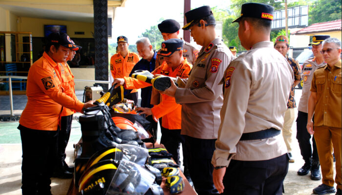 Wakapolda Kalteng Cek Kesiapan Karhutla di Polres Lamandau, Tekankan Disiplin dan Pencegahan