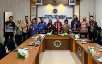 Sinkronisasi Data Pengadaan Tanah 2026, BPN Kalteng Perkuat Koordinasi di Kotim