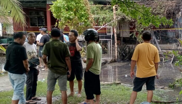 Diduga Simpan BBM di Gudang LPG, Kebakaran di Buntok Hanguskan Rumah Warga