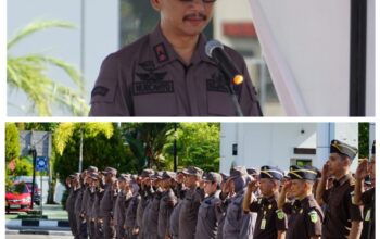 Upacara HUT ke-75 PERSAJA di Palangka Raya, Tekankan Penguatan Peran Kejaksaan